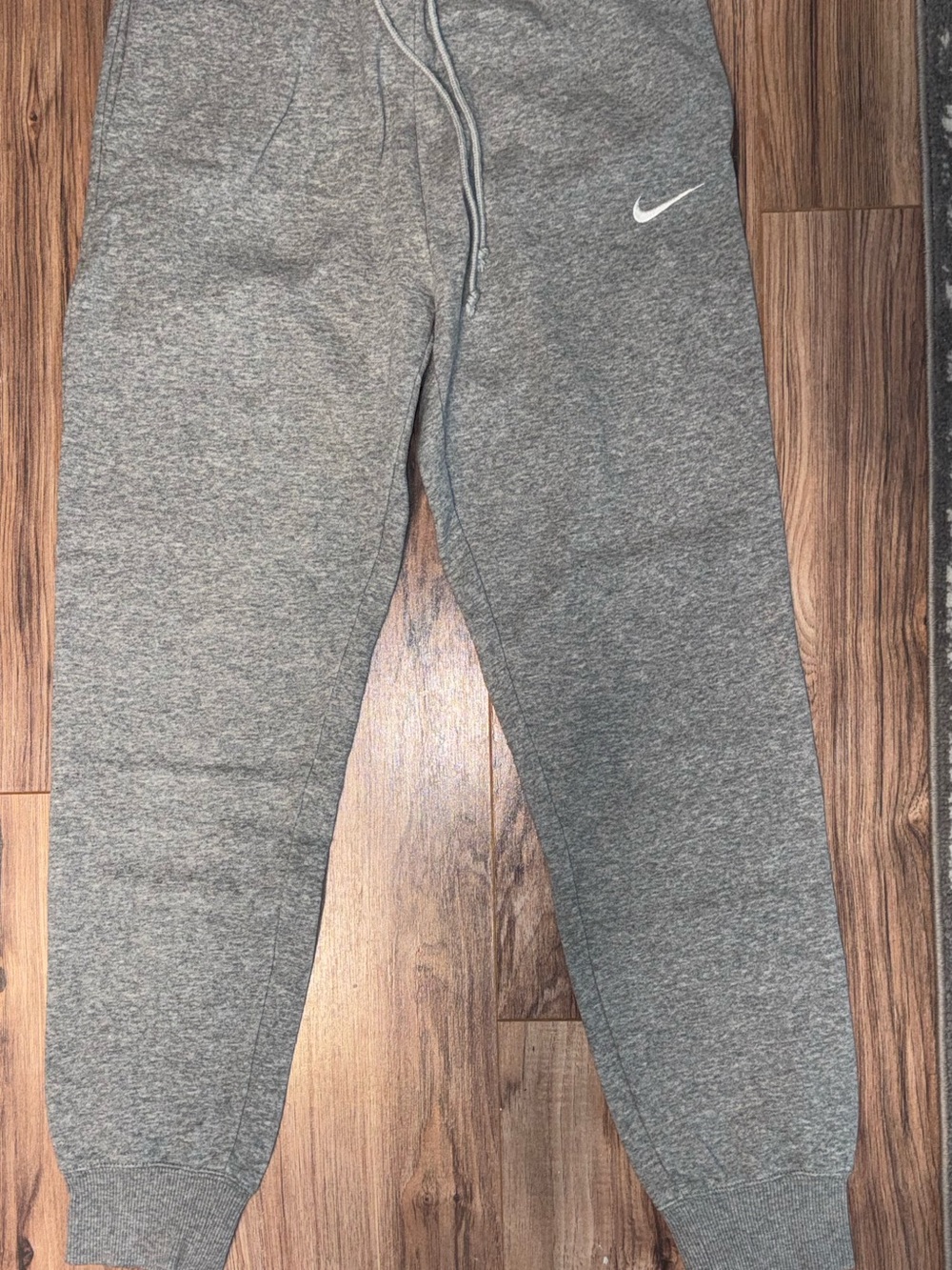 Nike Kids' Gray Fleece Jogger Pants